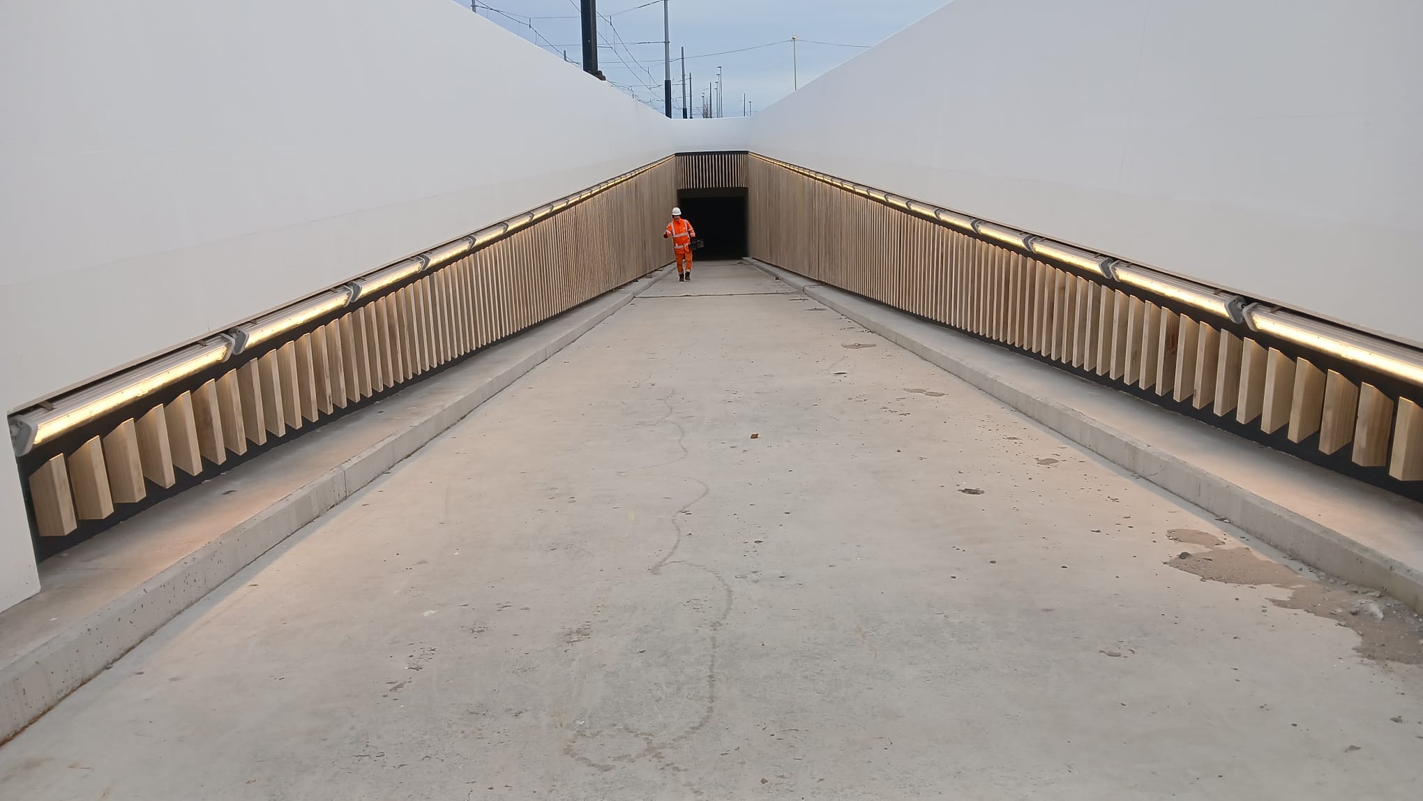 Verlichting Inrit parkeergarage IJburg Strandeiland - 02